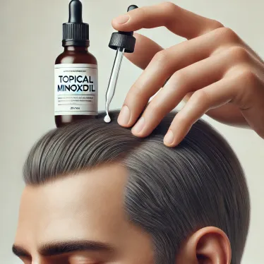 Minoxidil spray